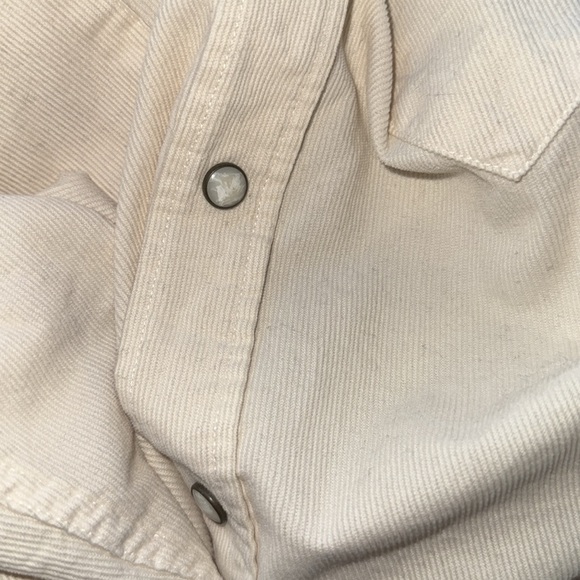 Taylor Stitch The Western Shirt in Natural Pincord corduroy ivory organic 40 - Picture 4 of 9